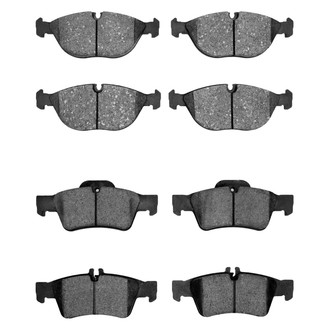 R1 Concepts® - Euro Ceramic Front and Rear Brake Pad Set