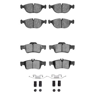 R1 Concepts® - Euro Ceramic Front and Rear Brake Pad Set