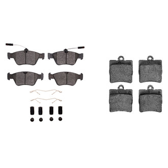 R1 Concepts® - Euro Ceramic Front and Rear Brake Pad Set