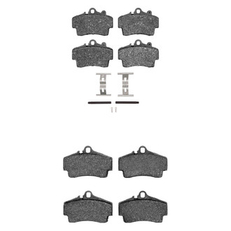 R1 Concepts® - Euro Ceramic Front and Rear Brake Pad Set