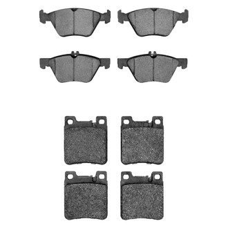 R1 Concepts® - Euro Ceramic Front and Rear Brake Pad Set