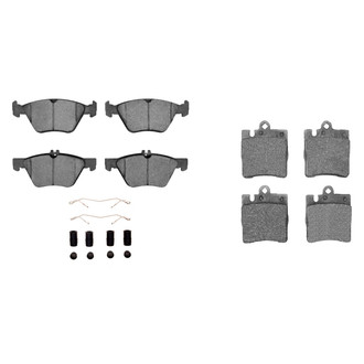 R1 Concepts® - Euro Ceramic Front and Rear Brake Pad Set
