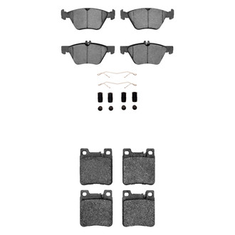 R1 Concepts® - Euro Ceramic Front and Rear Brake Pad Set