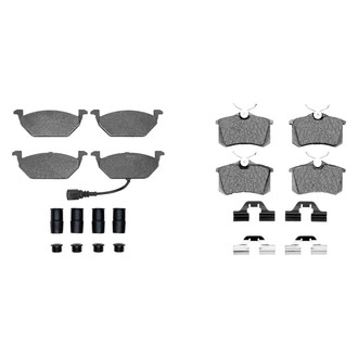 R1 Concepts® - Euro Ceramic Ceramic Front and Rear Brake Pad Set