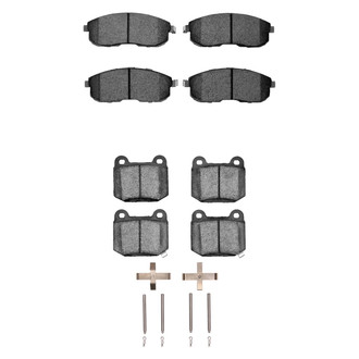 R1 Concepts® - Euro Ceramic Ceramic Front and Rear Brake Pad Set