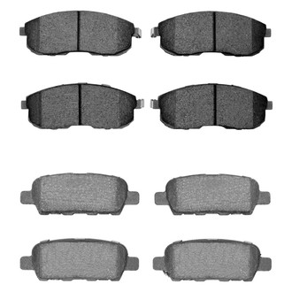 R1 Concepts® - Euro Ceramic Front and Rear Brake Pad Set