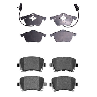 R1 Concepts® - Euro Ceramic Ceramic Front and Rear Brake Pad Set
