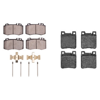 R1 Concepts® - Euro Ceramic Front and Rear Brake Pad Set
