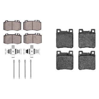R1 Concepts® - Euro Ceramic Front and Rear Brake Pad Set
