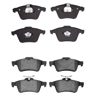 R1 Concepts® - Euro Ceramic Ceramic Front and Rear Brake Pad Set