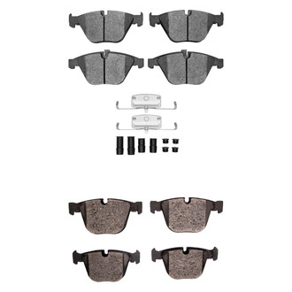 R1 Concepts® - Euro Ceramic Front and Rear Brake Pad Set