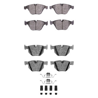 R1 Concepts® - Euro Ceramic Front and Rear Brake Pad Set
