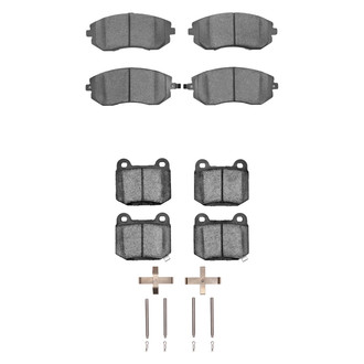 R1 Concepts® - Euro Ceramic Front and Rear Brake Pad Set