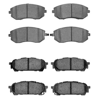 R1 Concepts® - Euro Ceramic Front and Rear Brake Pad Set