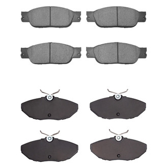 R1 Concepts® - Euro Ceramic Front and Rear Brake Pad Set
