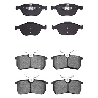 R1 Concepts® - Euro Ceramic Ceramic Front and Rear Brake Pad Set