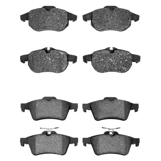 R1 Concepts® - Euro Ceramic Ceramic Front and Rear Brake Pad Set