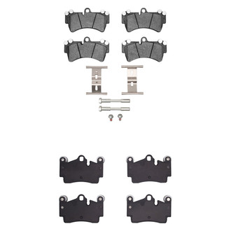 R1 Concepts® - Euro Ceramic Front and Rear Brake Pad Set