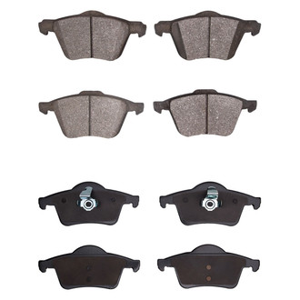 R1 Concepts® - Euro Ceramic Front and Rear Brake Pad Set