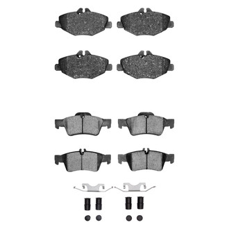 R1 Concepts® - Euro Ceramic Ceramic Front and Rear Brake Pad Set
