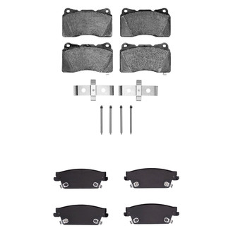 R1 Concepts® - Euro Ceramic Front and Rear Brake Pad Set