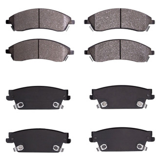R1 Concepts® - Euro Ceramic Front and Rear Brake Pad Set