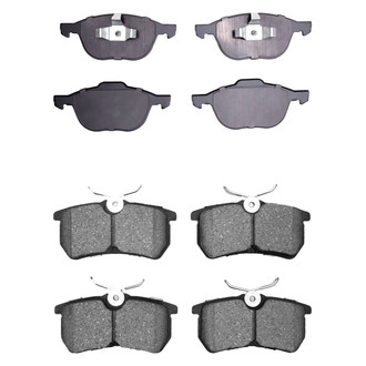 R1 Concepts® - Euro Ceramic Ceramic Front and Rear Brake Pad Set
