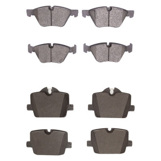 R1 Concepts® - Euro Ceramic Ceramic Front and Rear Brake Pad Set