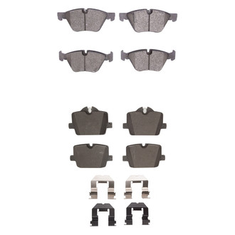 R1 Concepts® - Euro Ceramic Ceramic Front and Rear Brake Pad Set