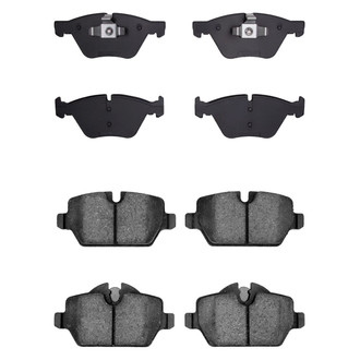 R1 Concepts® - Euro Ceramic Front and Rear Brake Pad Set