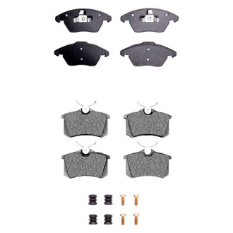 R1 Concepts® - Euro Ceramic Ceramic Front and Rear Brake Pad Set