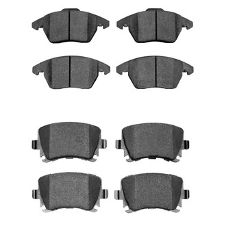 R1 Concepts® - Euro Ceramic Ceramic Front and Rear Brake Pad Set