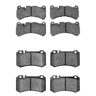 R1 Concepts® - Euro Ceramic Front and Rear Brake Pad Set