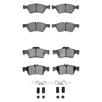 R1 Concepts® - Euro Ceramic Front and Rear Brake Pad Set