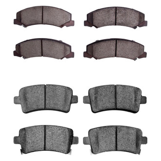 R1 Concepts® - Euro Ceramic Front and Rear Brake Pad Set