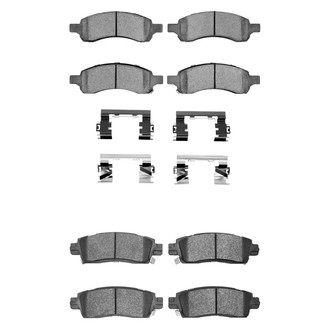 R1 Concepts® - Euro Ceramic Front and Rear Brake Pad Set