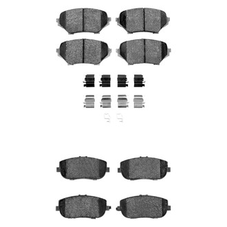 R1 Concepts® - Euro Ceramic Ceramic Front and Rear Brake Pad Set