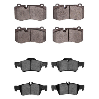 R1 Concepts® - Euro Ceramic Front and Rear Brake Pad Set
