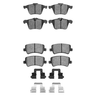 R1 Concepts® - Euro Ceramic Ceramic Front and Rear Brake Pad Set