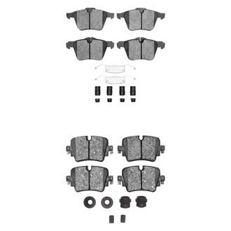 R1 Concepts® - Euro Ceramic Ceramic Front and Rear Brake Pad Set