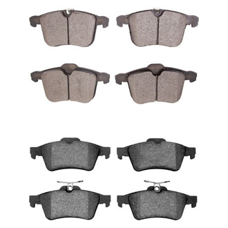 R1 Concepts® - Euro Ceramic Front and Rear Brake Pad Set
