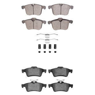 R1 Concepts® - Euro Ceramic Front and Rear Brake Pad Set