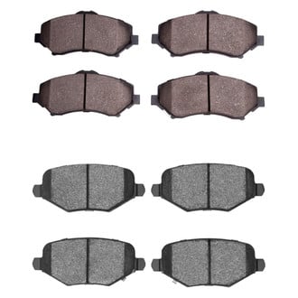 R1 Concepts® - Euro Ceramic Ceramic Front and Rear Brake Pad Set