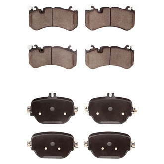 R1 Concepts® - Euro Ceramic Ceramic Front and Rear Brake Pad Set