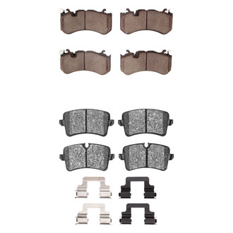 R1 Concepts® - Euro Ceramic Ceramic Front and Rear Brake Pad Set