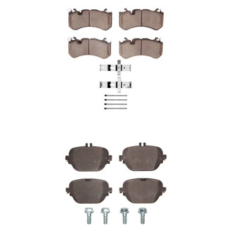 R1 Concepts® - Euro Ceramic Ceramic Front and Rear Brake Pad Set