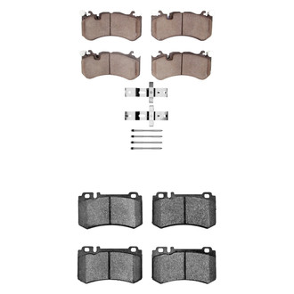 R1 Concepts® - Euro Ceramic Front and Rear Brake Pad Set