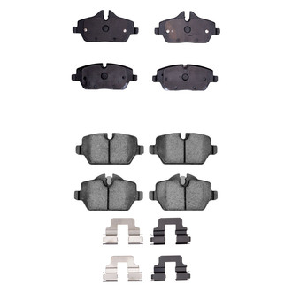 R1 Concepts® - Euro Ceramic Front and Rear Brake Pad Set