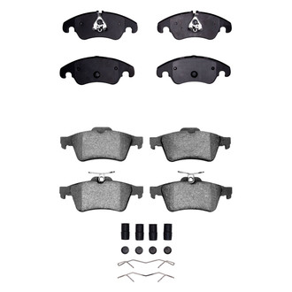 R1 Concepts® - Euro Ceramic Ceramic Front and Rear Brake Pad Set