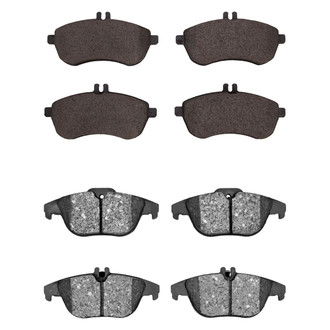 R1 Concepts® - Euro Ceramic Ceramic Front and Rear Brake Pad Set